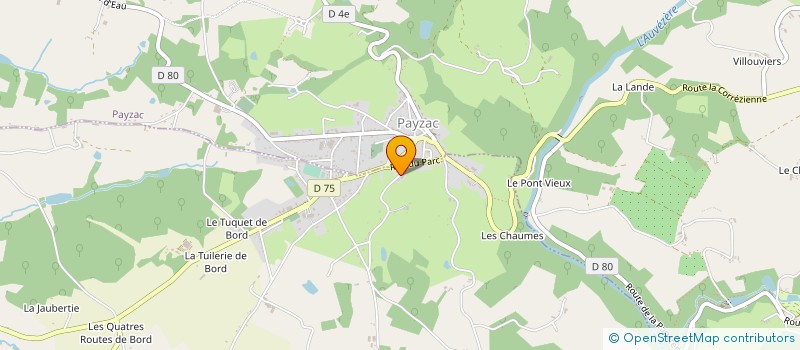 localisation de l'entreprise MONSIEUR JEAN ROUSSIE  PAYZAC