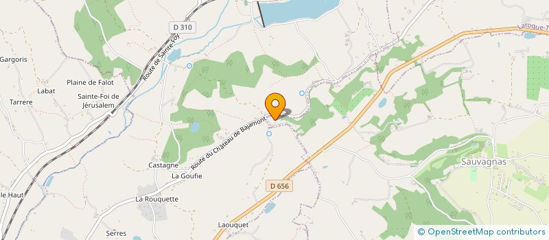 localisation de l'entreprise MONSIEUR JEAN ROUTABOUL  SAUVAGNAS