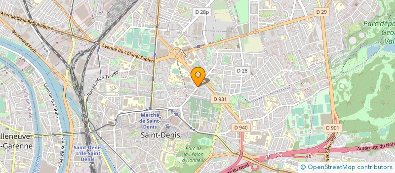 localisation de l'entreprise MONSIEUR JEAN ROUVEYROL à SAINT-DENIS