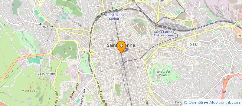 localisation de l'entreprise MONSIEUR JEAN ROUVIER à SAINT-ETIENNE