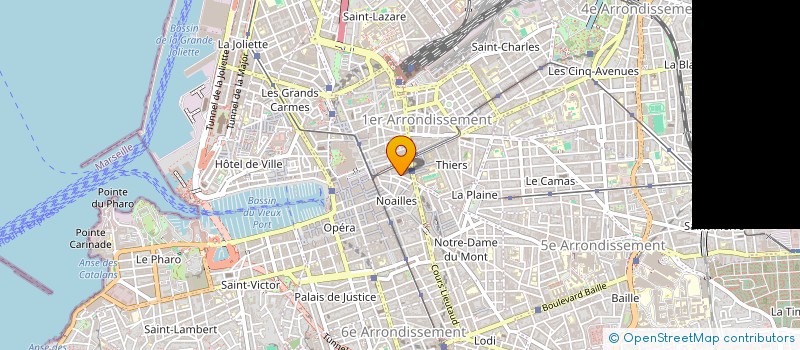localisation de l'entreprise MONSIEUR JEAN ROUVIER  MARSEILLE