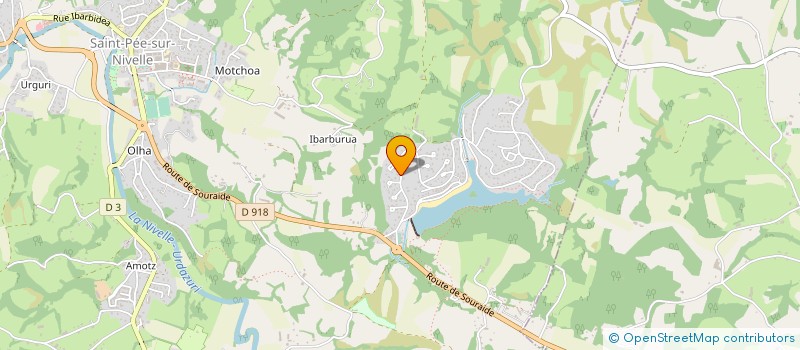 localisation de l'entreprise MONSIEUR JEAN ROUVIERE à SAINT-PEE-SUR-NIVELLE