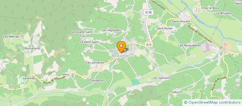localisation de l'entreprise MONSIEUR JEAN ROUX  REGNIE-DURETTE