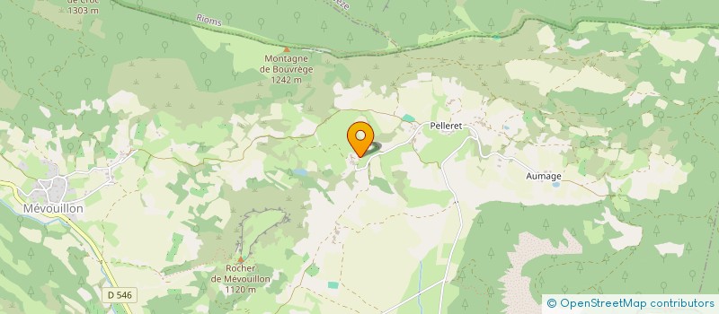 localisation de l'entreprise MONSIEUR JEAN ROUX  MEVOUILLON