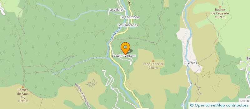 localisation de l'entreprise MONSIEUR JEAN ROUX  VALLEES-D'ANTRAIGUES-ASPERJOC