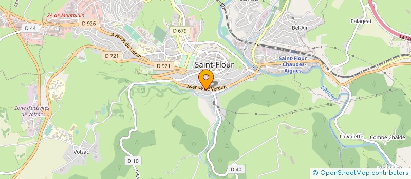 localisation de l'entreprise MONSIEUR JEAN ROUX à SAINT-FLOUR