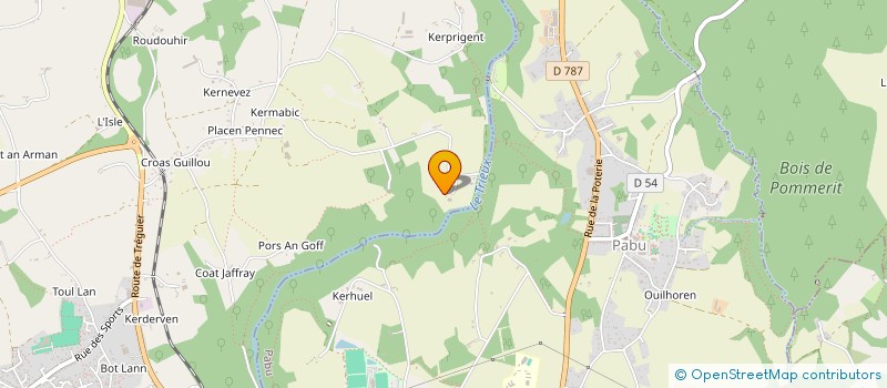 localisation de l'entreprise MONSIEUR JEAN ROUXEL  PLOUISY