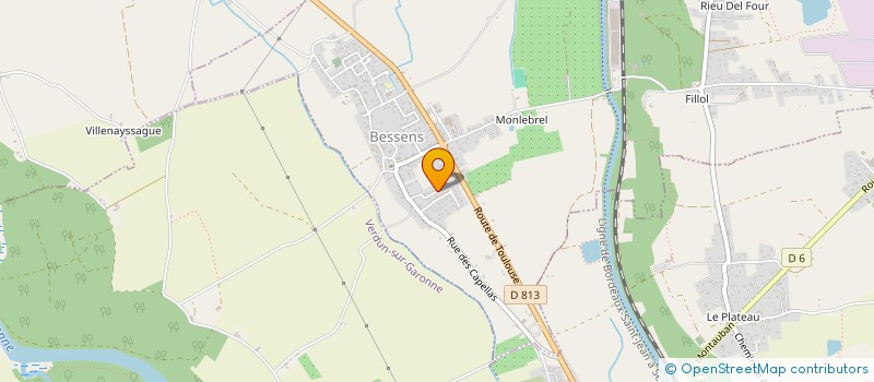 localisation de l'entreprise MONSIEUR JEAN ROVETA  BESSENS