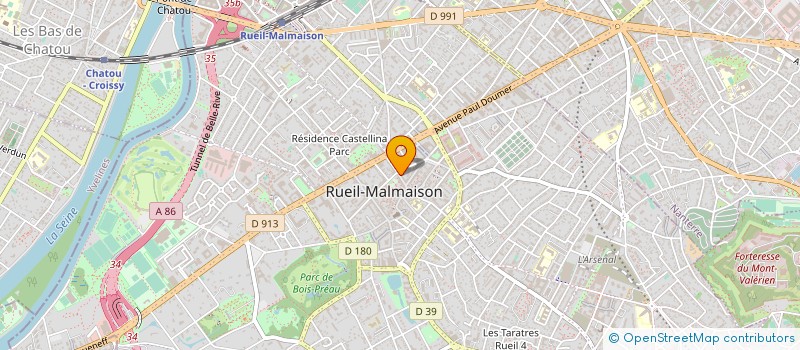 localisation de l'entreprise MONSIEUR JEAN ROY à RUEIL-MALMAISON