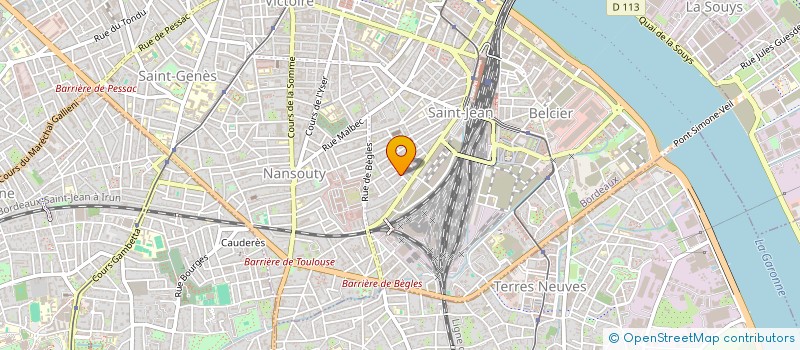 localisation de l'entreprise MONSIEUR JEAN ROY  DOULEZON