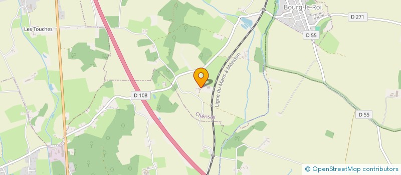localisation de l'entreprise MONSIEUR JEAN ROYER  CHERISAY