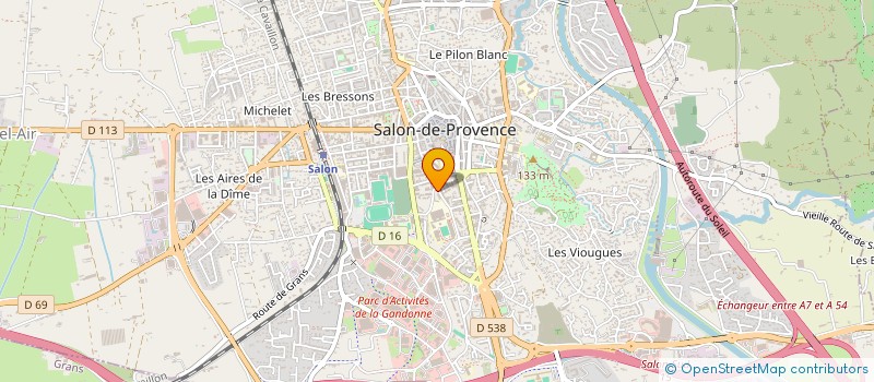 localisation de l'entreprise MONSIEUR JEAN ROYER à SALON-DE-PROVENCE