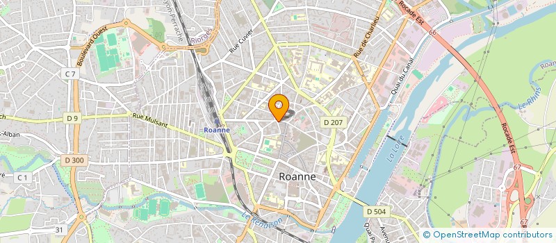 localisation de l'entreprise MONSIEUR JEAN ROYET  ROANNE