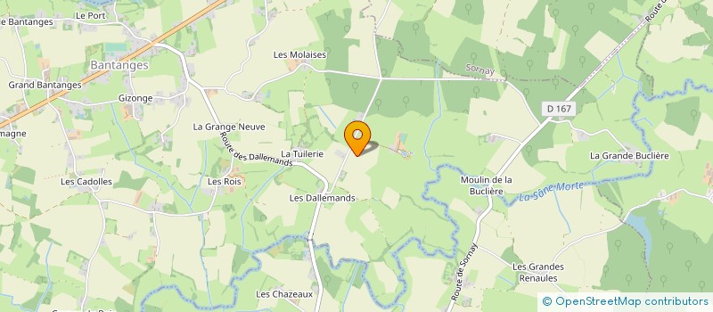 localisation de l'entreprise MONSIEUR JEAN ROZAND à BRANGES