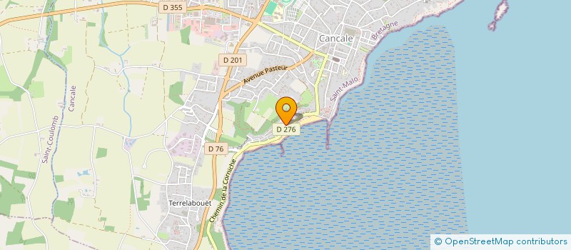 localisation de l'entreprise MONSIEUR JEAN ROZE  CANCALE