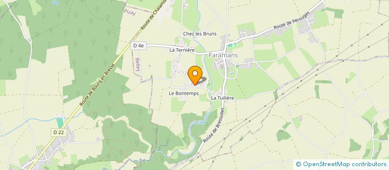 localisation de l'entreprise MONSIEUR JEAN ROZIER à MEXIMIEUX