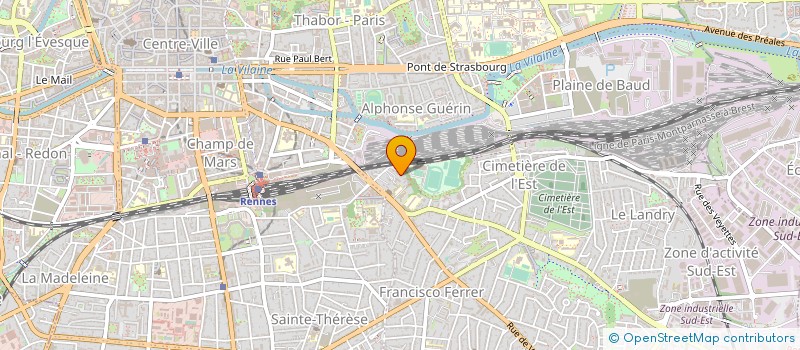 localisation de l'entreprise MONSIEUR JEAN RUAULT  RENNES