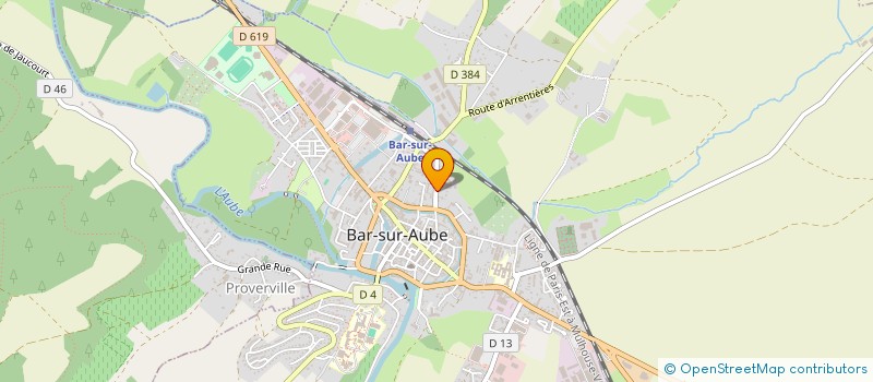 localisation de l'entreprise MONSIEUR JEAN RUBAUD à BAR-SUR-AUBE