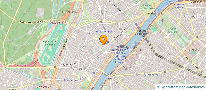 localisation de l'entreprise MONSIEUR JEAN RUBIN à PARIS