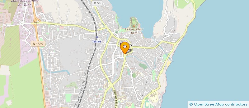 localisation de l'entreprise MONSIEUR JEAN RUBIO  ISTRES