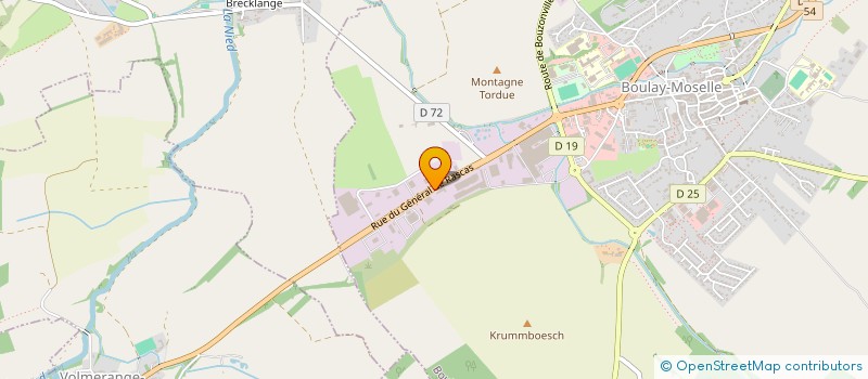 localisation de l'entreprise MONSIEUR JEAN RUCHAUD  BOULAY-MOSELLE