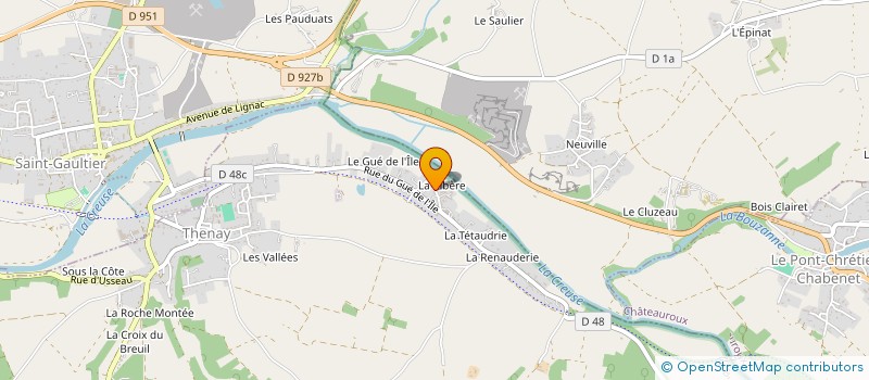 localisation de l'entreprise MONSIEUR JEAN RUDEAUX à RIVARENNES