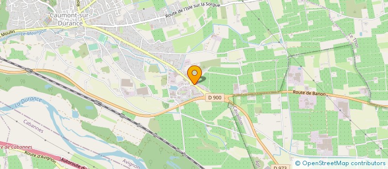 localisation de l'entreprise MONSIEUR JEAN RUFER à CAUMONT-SUR-DURANCE