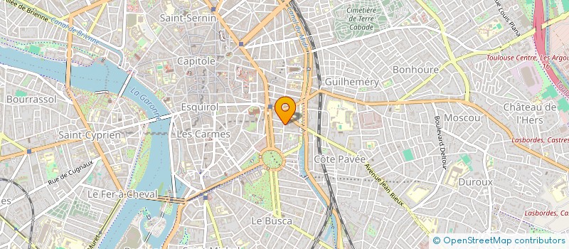 localisation de l'entreprise MONSIEUR JEAN RUFFAT à TOULOUSE
