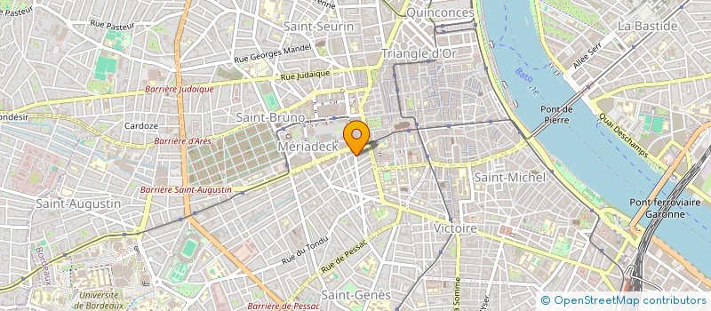 localisation de l'entreprise MONSIEUR JEAN RUFFIE  BORDEAUX