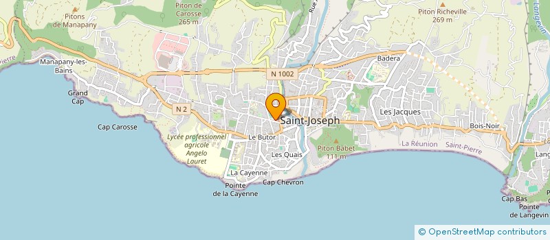 localisation de l'entreprise MONSIEUR JEAN RUFIN TARACONAT à SAINT-JOSEPH