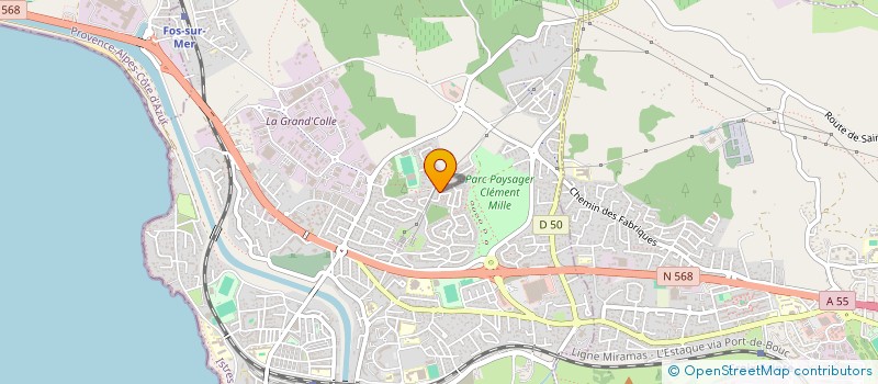 localisation de l'entreprise MONSIEUR JEAN RUIZ  PORT-DE-BOUC