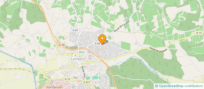 localisation de l'entreprise MONSIEUR JEAN RUIZ à LAMBESC