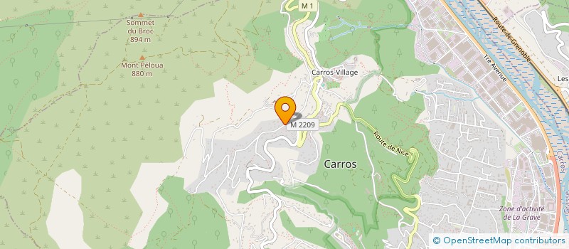 localisation de l'entreprise MONSIEUR JEAN RUIZ à CARROS