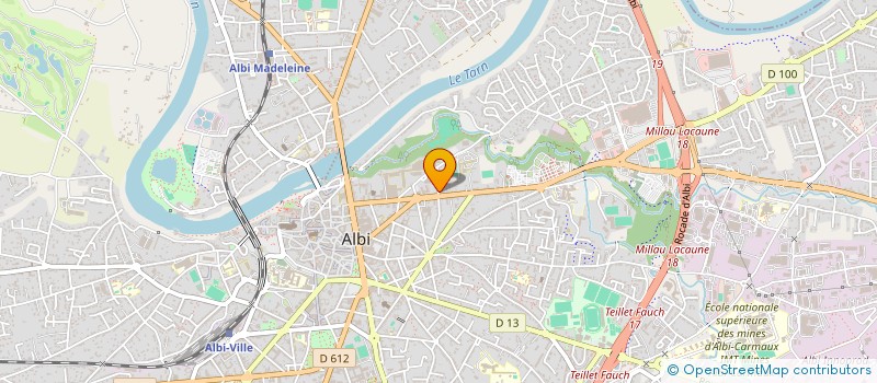 localisation de l'entreprise MONSIEUR JEAN RUIZ à ALBI
