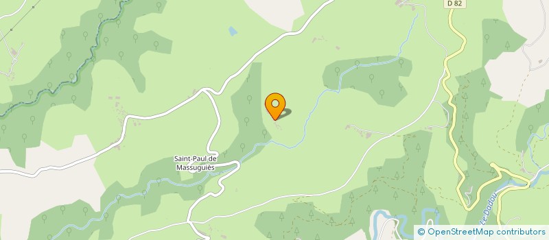localisation de l'entreprise MONSIEUR JEAN RUL  LE MASNAU-MASSUGUIES