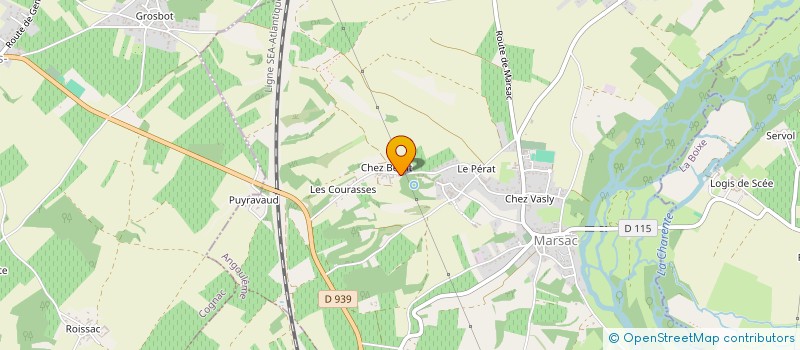 localisation de l'entreprise MONSIEUR JEAN RULLIER à MARSAC