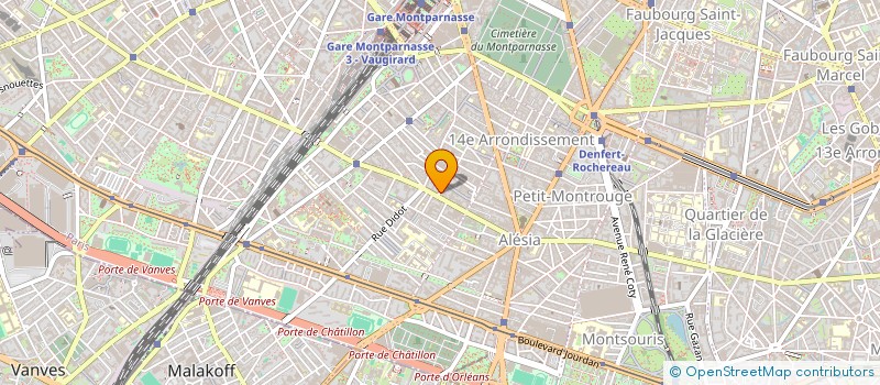 localisation de l'entreprise MONSIEUR JEAN RUMEAU  PARIS