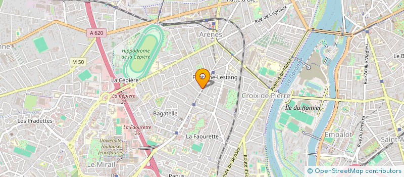 localisation de l'entreprise MONSIEUR JEAN RUMEAU à TOULOUSE