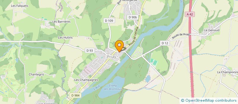 localisation de l'entreprise MONSIEUR JEAN RYNOIS  NEUVILLE-SUR-AIN