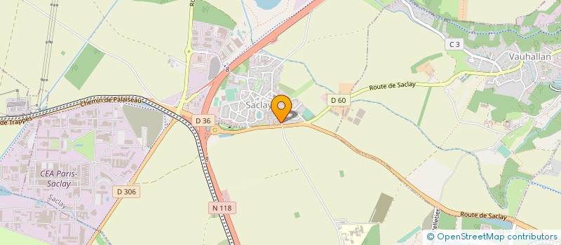 localisation de l'entreprise MONSIEUR JEAN SAAD à SACLAY