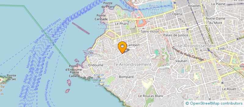 localisation de l'entreprise MONSIEUR JEAN SABALETTE  MARSEILLE