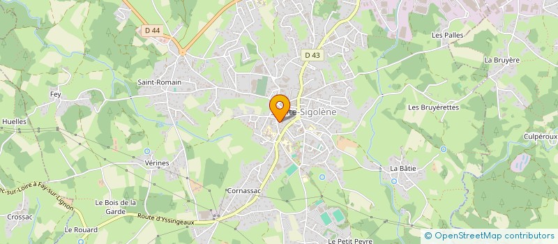 localisation de l'entreprise MONSIEUR JEAN SABIA  SAINT-VICTOR-MALESCOURS