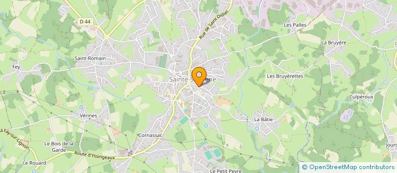 localisation de l'entreprise MONSIEUR JEAN SABOT  SAINTE-SIGOLENE