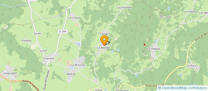 localisation de l'entreprise MONSIEUR JEAN SABY à RETOURNAC