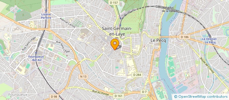 localisation de l'entreprise MONSIEUR JEAN SAGET  SAINT-GERMAIN-EN-LAYE