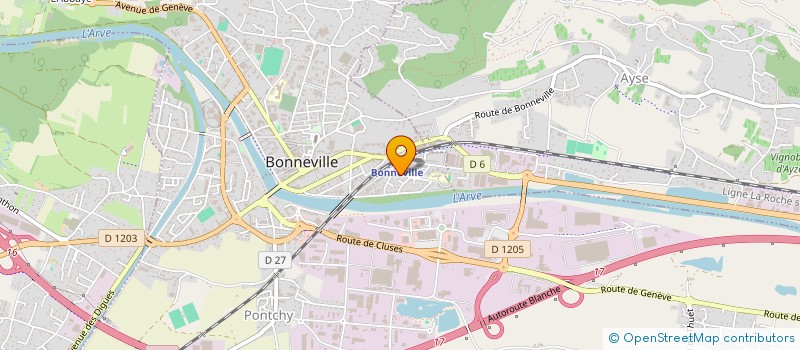 localisation de l'entreprise MONSIEUR JEAN SAILLET à CONTAMINE-SUR-ARVE
