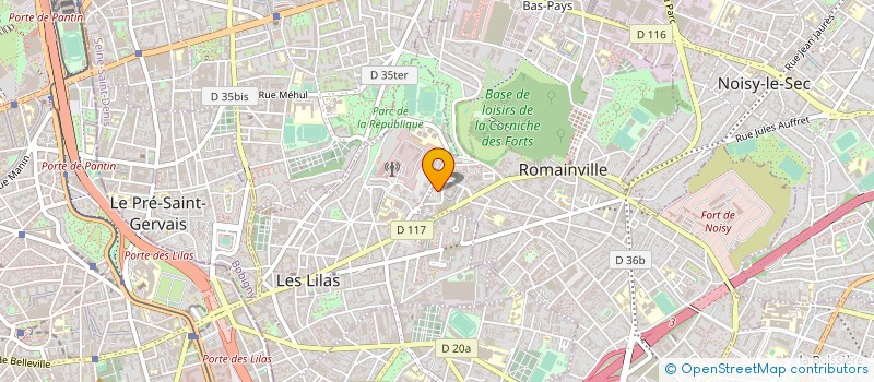 localisation de l'entreprise MONSIEUR JEAN SAINT HONORE à ROMAINVILLE