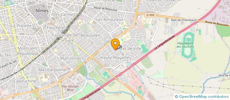 localisation de l'entreprise MONSIEUR JEAN SAINT JALMES  NIMES