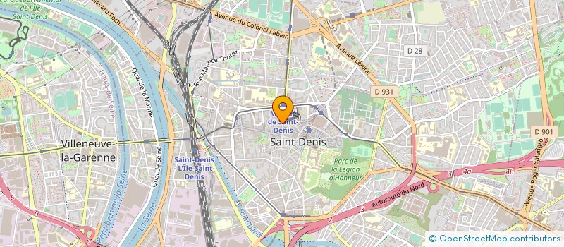 localisation de l'entreprise MONSIEUR JEAN SAINT JUSTE  SAINT-DENIS