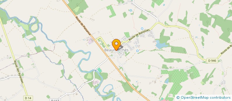 localisation de l'entreprise MONSIEUR JEAN SAINT-VIGNES  COULOUME-MONDEBAT